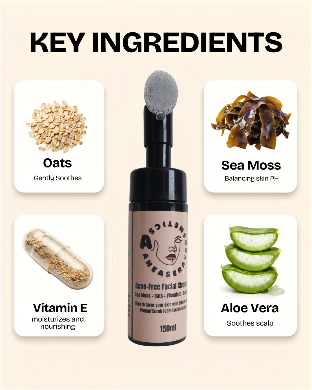 Acne-Free Skin Facial Cleanser