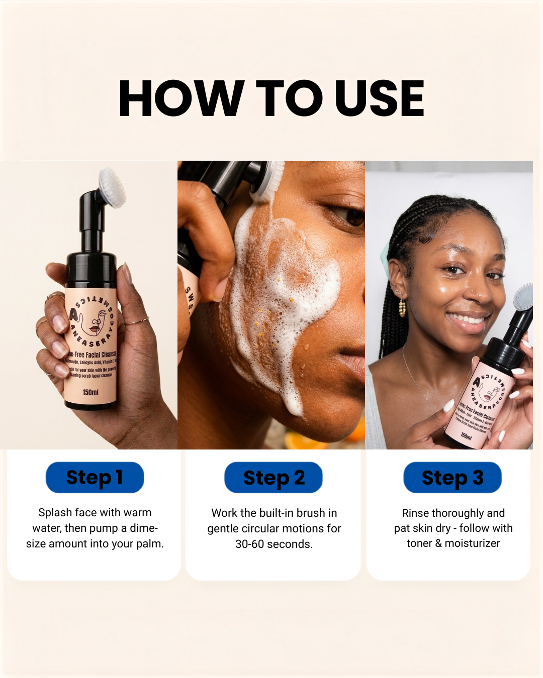 Acne-Free Skin Facial Cleanser