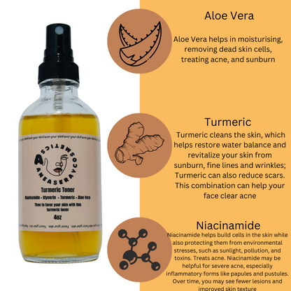 Turmeric toner